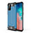Samsung Galaxy S20 Plus 5G用ハイブリットバンパーケース プラスチック 兼シリコーン カバー WL1 サムスン ネイビー