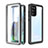 Samsung Galaxy S20 Plus 5G用完全防水ケース ハイブリットバンパーカバー 高級感 手触り良い 360度 W02 サムスン ブラック