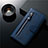 Samsung Galaxy S20 Plus 5G用手帳型 レザーケース スタンド カバー L01 サムスン ネイビー