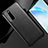 Samsung Galaxy S20 Plus 5G用ケース 高級感 手触り良いレザー柄 R02 サムスン ブラック