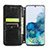 Samsung Galaxy S20 Plus 5G用手帳型 レザーケース スタンド パターン カバー S01D サムスン 