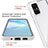 Samsung Galaxy S20 Plus 5G用360度 フルカバー ハイブリットバンパーケース クリア透明 プラスチック カバー ZJ1 サムスン 