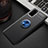 Samsung Galaxy S20 Plus用極薄ソフトケース シリコンケース 耐衝撃 全面保護 アンド指輪 マグネット式 バンパー T01 サムスン ネイビー・ブラック