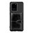 Samsung Galaxy S20 Ultra 5G用極薄ソフトケース シリコンケース 耐衝撃 全面保護 マグネット式 バンパー S14D サムスン ブラック