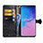 Samsung Galaxy S20 Ultra 5G用手帳型 レザーケース スタンド パターン カバー サムスン 