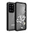 Samsung Galaxy S20 Ultra用完全防水ケース ハイブリットバンパーカバー 高級感 手触り良い 360度 W01 サムスン ブラック