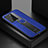 Samsung Galaxy S20 Ultra用シリコンケース ソフトタッチラバー レザー柄 アンドマグネット式 FL1 サムスン 