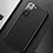 Samsung Galaxy S21 5G用極薄ケース クリア透明 プラスチック 質感もマットU01 サムスン ブラック