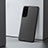 Samsung Galaxy S21 5G用ハードケース プラスチック 質感もマット カバー M04 サムスン ブラック