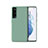 Samsung Galaxy S21 5G用360度 フルカバー極薄ソフトケース シリコンケース 耐衝撃 全面保護 バンパー サムスン グリーン