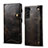 Samsung Galaxy S21 5G用手帳型 レザーケース スタンド カバー M01T サムスン ブラック