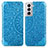 Samsung Galaxy S21 5G用手帳型 レザーケース スタンド パターン カバー サムスン 