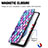 Samsung Galaxy S21 5G用手帳型 レザーケース スタンド パターン カバー S02D サムスン 