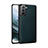 Samsung Galaxy S21 Plus 5G用ケース 高級感 手触り良いレザー柄 S01 サムスン モスグリー