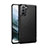 Samsung Galaxy S21 Plus 5G用ケース 高級感 手触り良いレザー柄 S01 サムスン ブラック