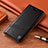 Samsung Galaxy S21 Plus 5G用手帳型 レザーケース スタンド カバー H09P サムスン ブラック
