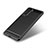 Samsung Galaxy S21 Plus 5G用シリコンケース ソフトタッチラバー ライン カバー サムスン ブラック