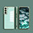 Samsung Galaxy S21 Plus 5G用極薄ソフトケース シリコンケース 耐衝撃 全面保護 S02 サムスン グリーン