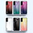 Samsung Galaxy S21 Plus 5G用ハイブリットバンパーケース プラスチック 鏡面 虹 グラデーション 勾配色 カバー M02 サムスン 