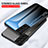 Samsung Galaxy S21 Plus 5G用ハイブリットバンパーケース プラスチック 鏡面 虹 グラデーション 勾配色 カバー M02 サムスン 
