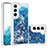 Samsung Galaxy S21 Plus 5G用シリコンケース ソフトタッチラバー バタフライ パターン カバー Y06B サムスン 