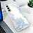 Samsung Galaxy S21 Plus 5G用シリコンケース ソフトタッチラバー バタフライ パターン カバー S03 サムスン 