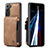 Samsung Galaxy S21 Plus 5G用ケース 高級感 手触り良いレザー柄 C01S サムスン 