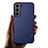 Samsung Galaxy S21 Plus 5G用シリコンケース ソフトタッチラバー レザー柄 カバー S03 サムスン 