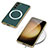 Samsung Galaxy S21 Plus 5G用ケース 高級感 手触り良いレザー柄 Mag-Safe 磁気 Magnetic AC1 サムスン 