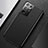 Samsung Galaxy S21 Ultra 5G用極薄ケース クリア透明 プラスチック 質感もマットU01 サムスン ブラック