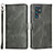 Samsung Galaxy S21 Ultra 5G用手帳型 レザーケース スタンド カバー D09T サムスン グリーン