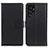 Samsung Galaxy S21 Ultra 5G用手帳型 レザーケース スタンド カバー A06D サムスン ブラック