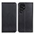 Samsung Galaxy S21 Ultra 5G用手帳型 レザーケース スタンド カバー N01P サムスン ブラック