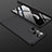Samsung Galaxy S21 Ultra 5G用ハードケース プラスチック 質感もマット 前面と背面 360度 フルカバー サムスン ブラック