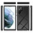 Samsung Galaxy S21 Ultra 5G用360度 フルカバー ハイブリットバンパーケース クリア透明 プラスチック カバー M03 サムスン 
