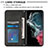 Samsung Galaxy S21 Ultra 5G用手帳型 レザーケース スタンド カバー Y01B サムスン 