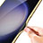 Samsung Galaxy S21 Ultra 5G用ケース 高級感 手触り良いレザー柄 AC3 サムスン 