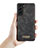 Samsung Galaxy S22 5G用手帳型 レザーケース スタンド カバー C04S サムスン 