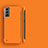 Samsung Galaxy S22 Plus 5G用ハードケース プラスチック 質感もマット カバー M01 サムスン オレンジ