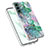 Samsung Galaxy S22 Plus 5G用シリコンケース ソフトタッチラバー バタフライ パターン カバー Y07B サムスン マルチカラー