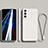 Samsung Galaxy S22 Plus 5G用360度 フルカバー極薄ソフトケース シリコンケース 耐衝撃 全面保護 バンパー サムスン ホワイト