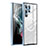 Samsung Galaxy S22 Ultra 5G用ケース 高級感 手触り良い メタル兼プラスチック バンパー Mag-Safe 磁気 Magnetic P01 サムスン ネイビー