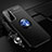 Samsung Galaxy S23 5G用極薄ソフトケース シリコンケース 耐衝撃 全面保護 アンド指輪 マグネット式 バンパー A05 サムスン ネイビー・ブラック