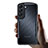 Samsung Galaxy S23 5G用極薄ソフトケース シリコンケース 耐衝撃 全面保護 クリア透明 T06 サムスン ブラック