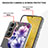 Samsung Galaxy S23 5G用シリコンケース ソフトタッチラバー 花 カバー サムスン 