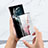 Samsung Galaxy S23 Ultra 5G用強化ガラス フル液晶保護フィルム F05 サムスン ブラック