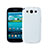 Samsung Galaxy S3 4G i9305用シリコンケース ソフトタッチラバー サムスン ホワイト