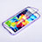 Samsung Galaxy S5 Duos Plus用ソフトケース フルカバー クリア透明 サムスン パープル