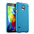 Samsung Galaxy S5 G900F G903F用ハードケース プラスチック 質感もマット サムスン ブルー