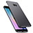 Samsung Galaxy S6 Edge+ Plus SM-G928F用ハードケース プラスチック 質感もマット M01 サムスン グレー